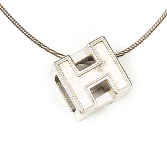 H Cube Pendant Necklace Necklace - Image 4