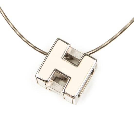 H Cube Pendant Necklace Necklace - Image 6