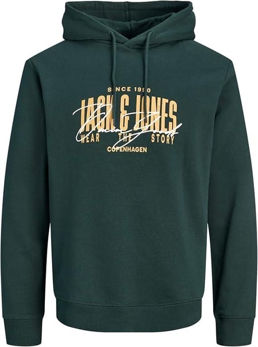 Jack & Jones Men's Hoodie Hooded Pullover - Image 1