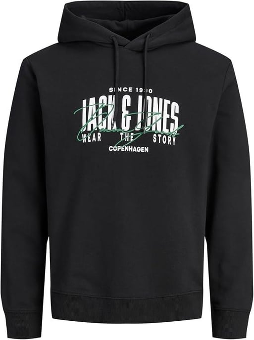 Jack & Jones Men's Hoodie Hooded Pullover - Image 1