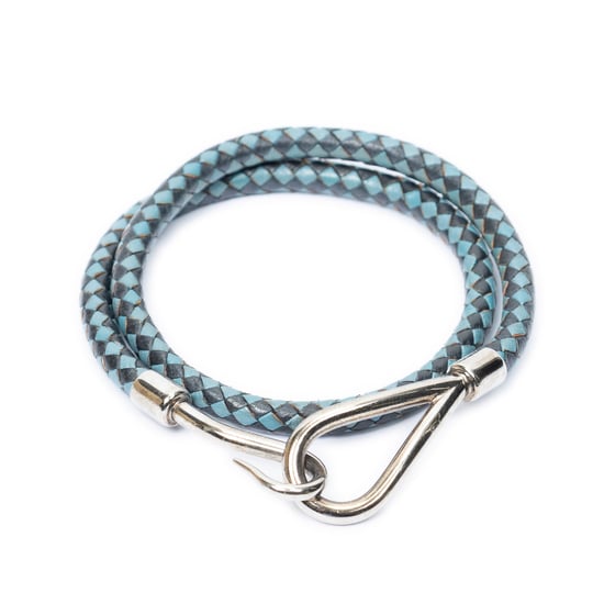 Braided Jumbo Hook Double Tour Bracelet Bracelet - Image 1