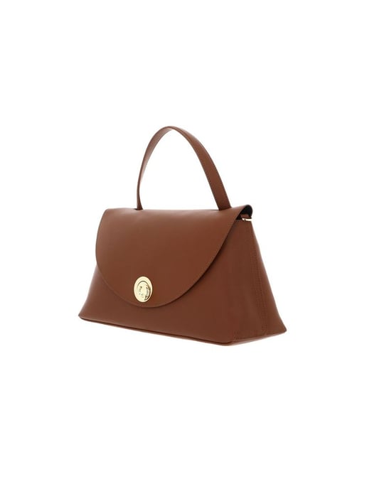 Coccinelle Top Handle Bag Cognac/Zwart - Image 2