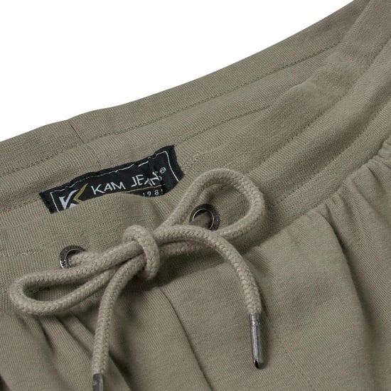 KAM Mens Interlock Shorts Zip Pocket Plus Size Shorts - Image 3