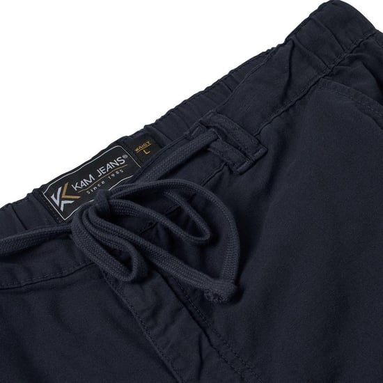Kam Men Cotton Linen Shorts Plus Size Big & Tall - Image 3