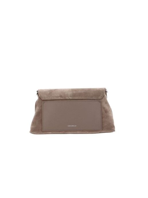 Coccinelle Schoudertas Warm Taupe - Image 3