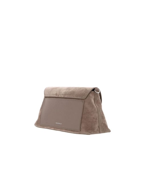 Coccinelle Schoudertas Warm Taupe - Image 4