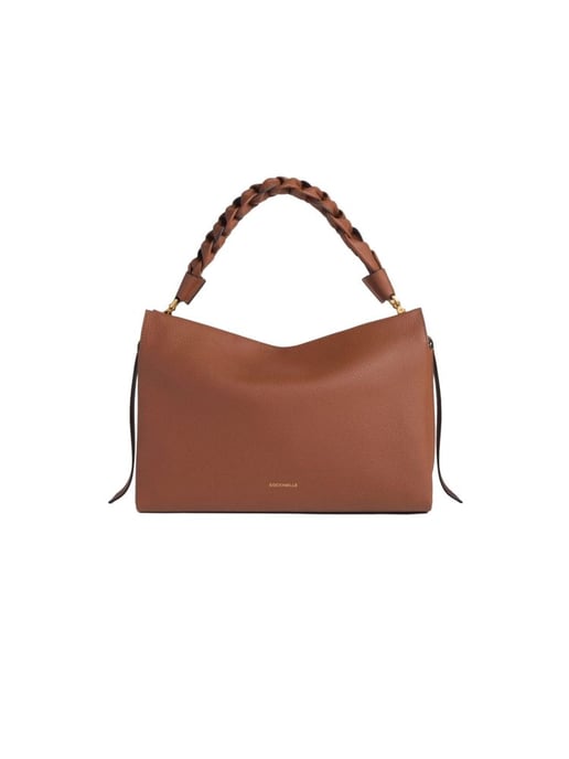 Coccinelle Clutch Bag Cognac/Zwart - Image 1
