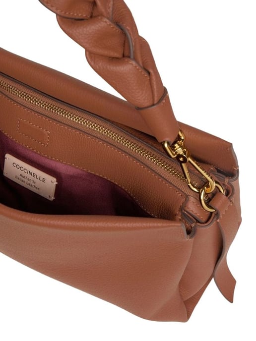 Coccinelle Clutch Bag Cognac/Zwart - Image 3