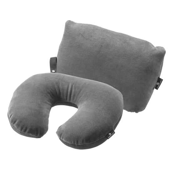 Deluxe 2 in 1 Pillow Hiking Walking Outdoor Travel Neck & Sleep Support - Image 2