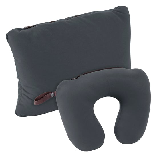Deluxe 2 in 1 Pillow Hiking Walking Outdoor Travel Neck & Sleep Support - Image 1