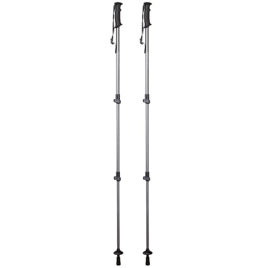 Walker Lock Pole Pair Adjustable LeverLock Hiking Walking Trekking Outdoor - Image 1