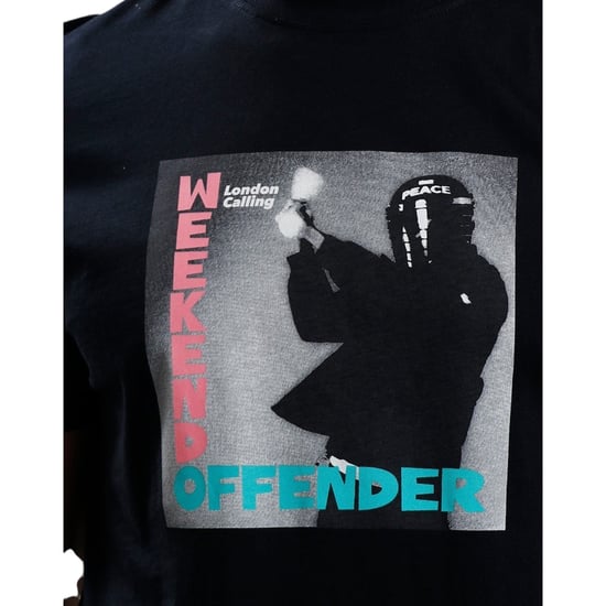 Weekend Offender Mens T-Shirt London Calling Graphic Comfort Casual Pullover Tee - Image 4