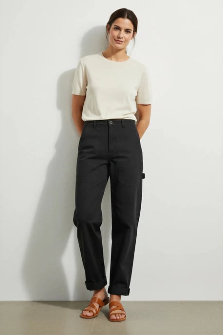Relaxed Fit Carpenter Trousers - Image 1