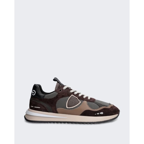 Philippe Model Heren lage sneaker met gladde afwerking - Image 1