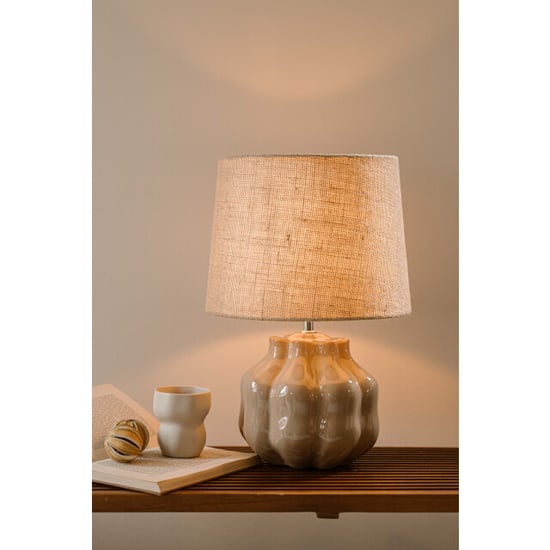 Indore Home verde m schemerlamp beige - Image 2