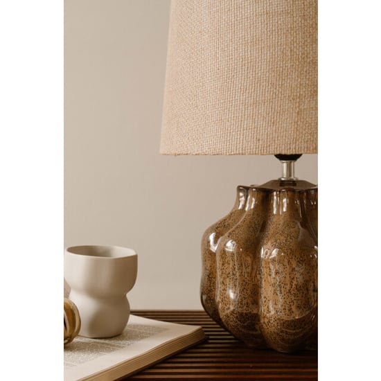 Indore Home verde m schemerlamp bruin - Image 2