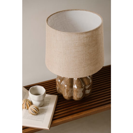 Indore Home verde m schemerlamp bruin - Image 3