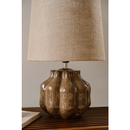 Indore Home verde m schemerlamp bruin - Image 5