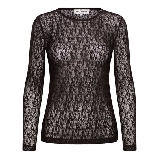 &Co Woman Tris lace chocolate - Image 1