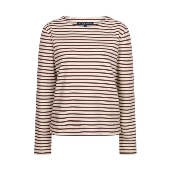 Red Button Rb terry stripe dark berry - Image 1