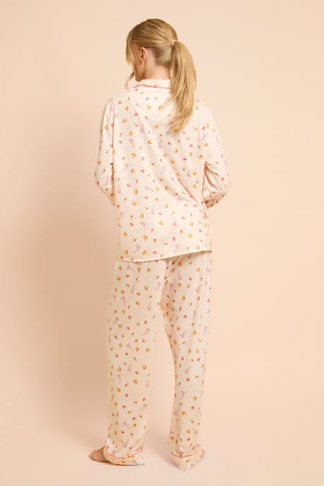 Pumpkins Long Sleeve Jersey Pyjama Set - Image 3