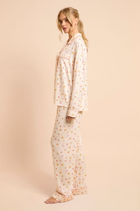 Pumpkins Long Sleeve Jersey Pyjama Set - Image 4