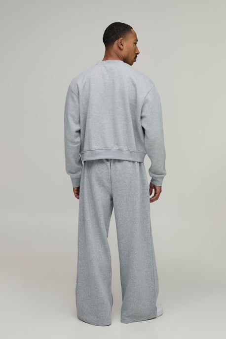 Oversized Boxy Sweatshirt and Wide Leg Jogger - Image 2