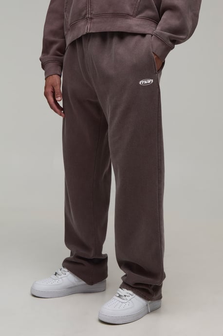 Straight Leg Man Sport Washed Joggers - Image 1