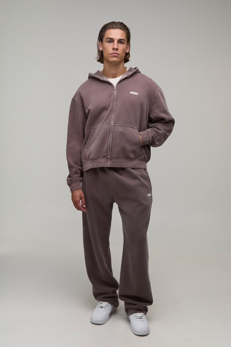 Straight Leg Man Sport Washed Joggers - Image 4