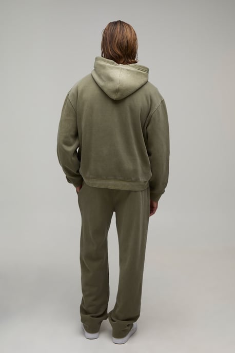 Straight Leg Man Sport Washed Joggers - Image 2
