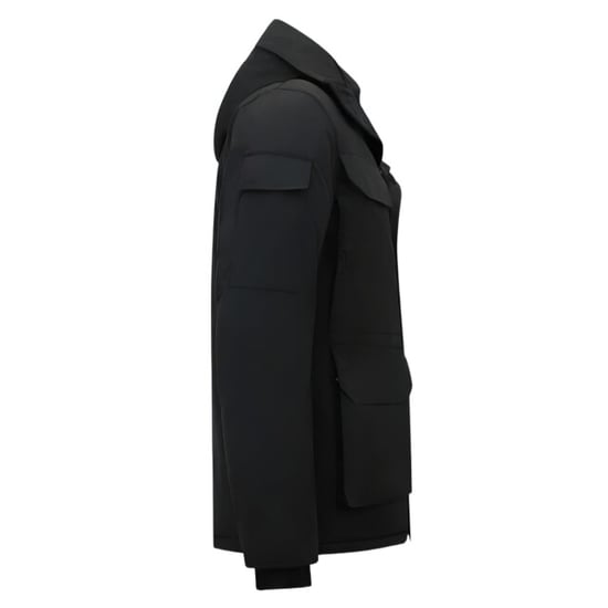 Beluomo Winterjas halflange met capuchon - Image 5