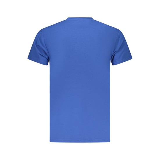 Iceberg Blue Cotton Men's T-Shirt - Image 2