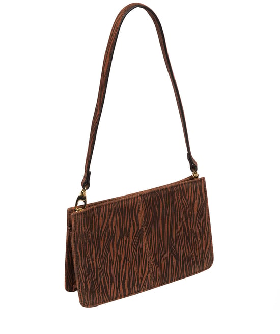 'Layla' Animal Print Nappa Leather Clutch Phone Bag - Image 3