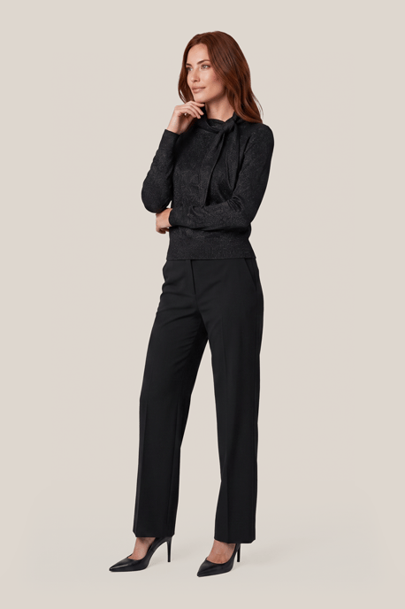 Lynn Lurex Top Zwart - Image 1