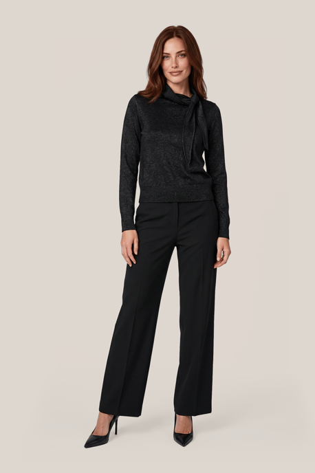 Lynn Lurex Top Zwart - Image 2