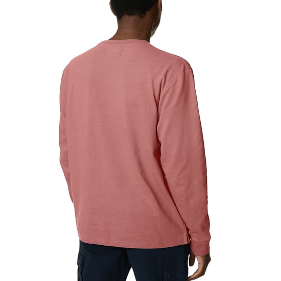 M&S Mens Long Sleeve T Shirt Pure Soft Cotton Crew Neck Oversized Fit Winter Tee - Image 3