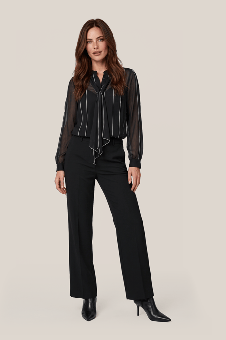 Ava Blouse Zwart - Image 1