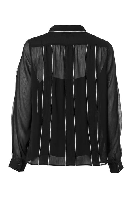 Ava Blouse Zwart - Image 5