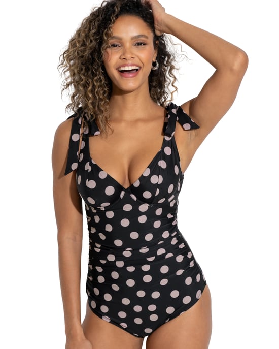 26534 Pour Moi Rosa Cove Underwired Non Padded Swimsuit - - Image 1