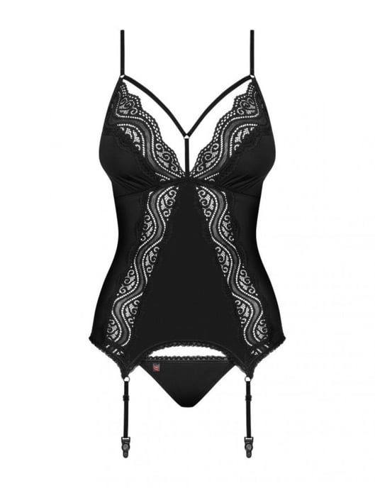 Obsessive Diyosa Corset and Thong Set - - Image 3