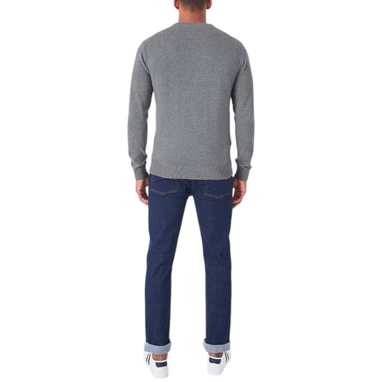 Crew Clothing Mens Jumper V Neck Long Sleeve Regular Fit Lightweight Knit Sweat - Image 3