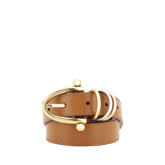 Chloé Beige Calf Leather Bos Taurus Regular Belt - Image 1