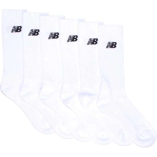 New Balance 6 Pack Socks Mens Everyday Crew Socks Poly Cotton Trainers Socks - Image 2