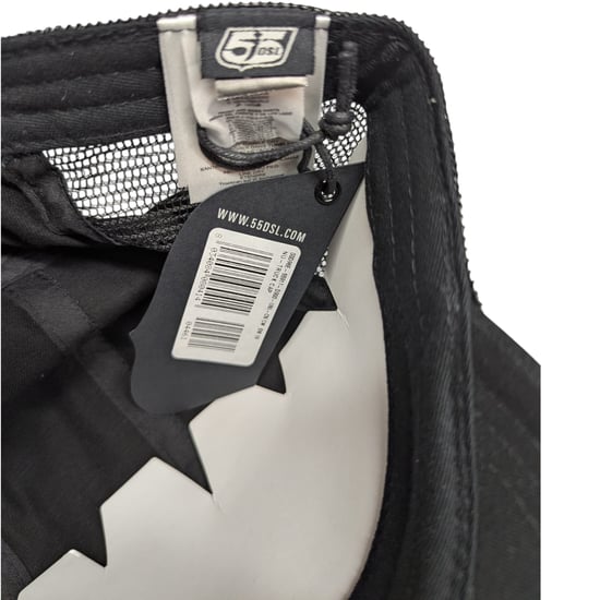 Diesel 55 55917 Unisex Casual Cotton Basketball Truck Black One Size Gift Cap - Image 4