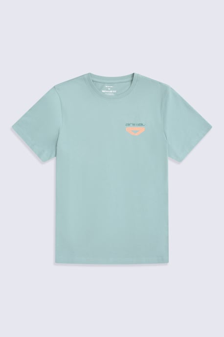 'Jacob' Men's Cotton T-Shirt Comfy Beach Summer Casual Tee Medium Blue - Image 5