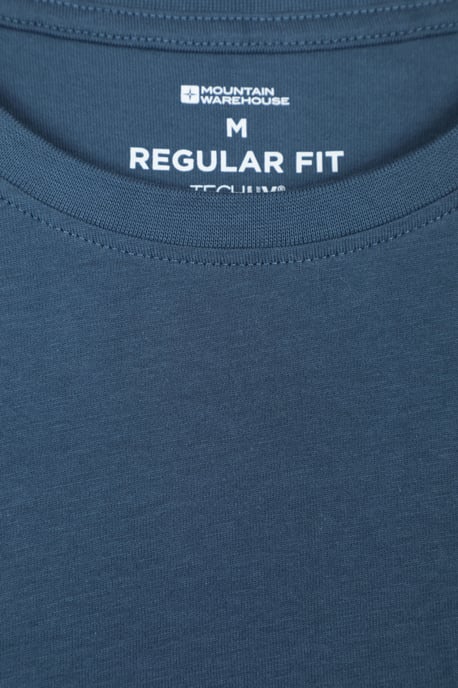Regional Men's London T-Shirt Cotton Sun Protection Breathable Casual Tee Dark Blue - Image 4