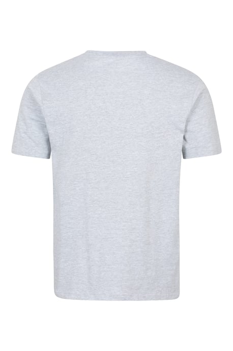 'Bike' Men's Tee Cotton T-Shirt Relaxed Fit Breathable Casual Tee Grey - Image 3