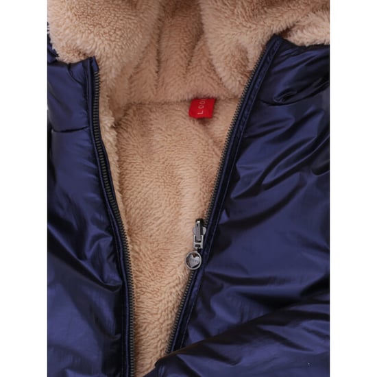 Looxs Revolution Little reversibel winterjas / teddy voor meisjes in de kleur - Image 3