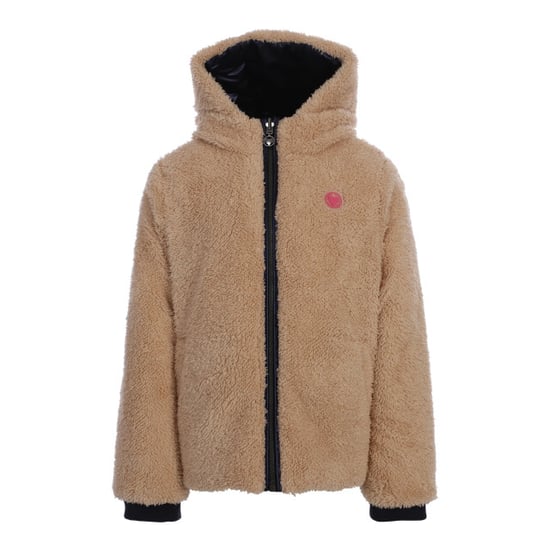 Looxs Revolution Little reversibel winterjas / teddy voor meisjes in de kleur - Image 5