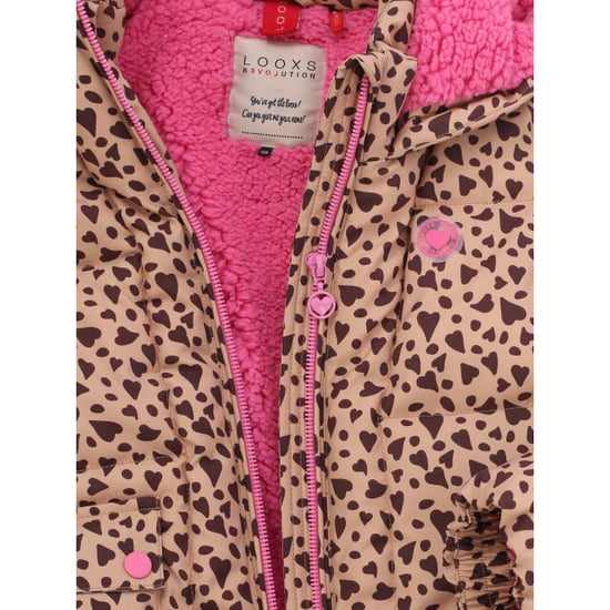 Looxs Revolution Little winterjas wild hearts voor meisjes in de kleur - Image 6